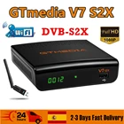Спутниковый ресивер 1080P Gtmedia v7 s2x DVB-S2, с usb, Wi-Fi, gt media v7s2x, обновление цифрового рецептора, Freesat v7s HD, без приложения