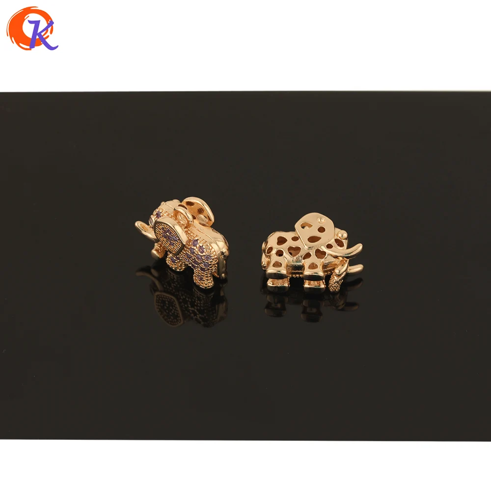 

Cordial Design 30Pcs 13*17MM Jewelry Accessories/DIY CZ Charms/Stereoscopic Elephant Shape/Pendant/Hand Made/Earring Findings