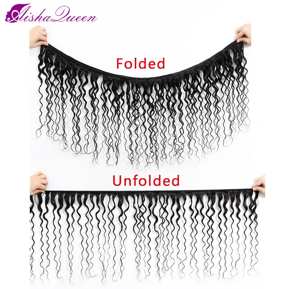 Aisha Queen волнипряди с застежкой 8-30 дюймов бразильские пупряди волос среднее
