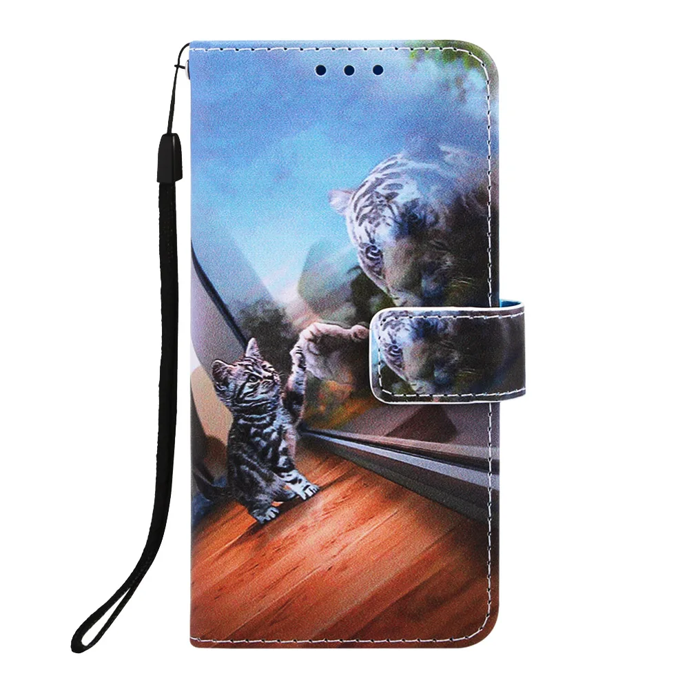 Кожаный раскладной бумажник чехол для телефона для samsung Galaxy M10 M20 M30 A10 A20 A30 A40 A40S A50 A70 A7 узор чехол