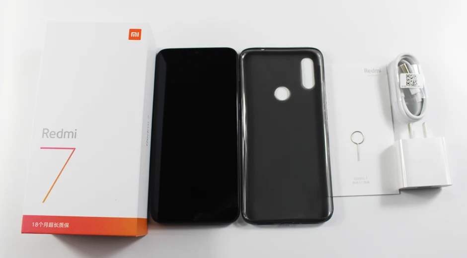 Мобильный телефон Xiaomi Redmi 7 с глобальной прошивкой, 4 Гб ОЗУ, 64 Гб ПЗУ, Восьмиядерный процессор Snapdragon 632, камера 12 МП, аккумулятор 4000 мАч, 6,26 дюйма, полный экран