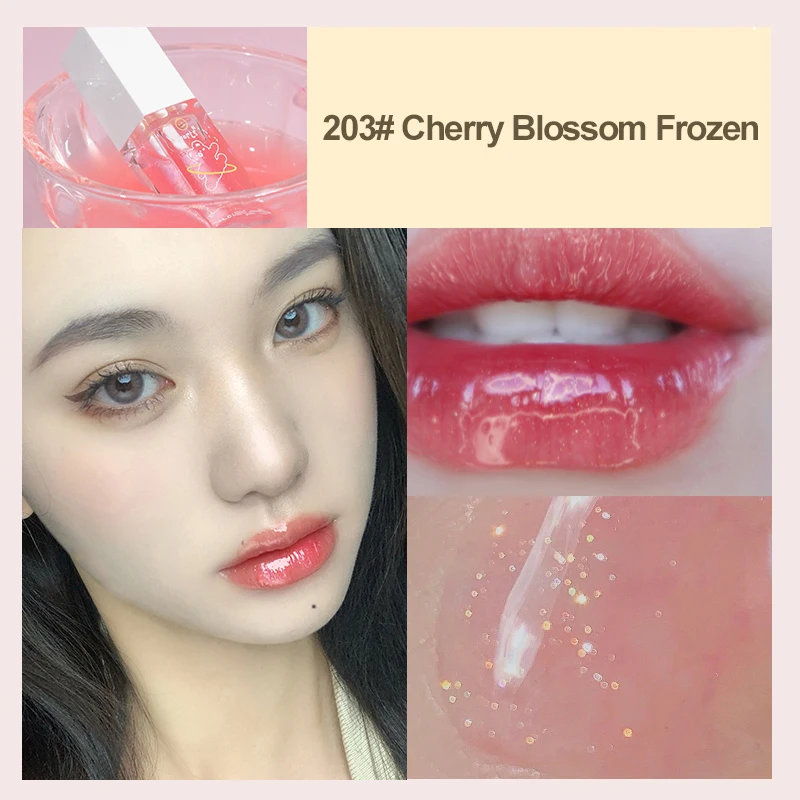 Уход за живыми губами маска для сна увлажняющий блеск губ ночного Розовый