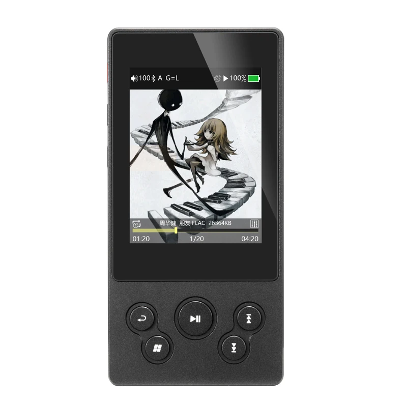 Xduoo X3II 2 го поколения AK4490 Bluetooth портативный HD музыкальный плеер без