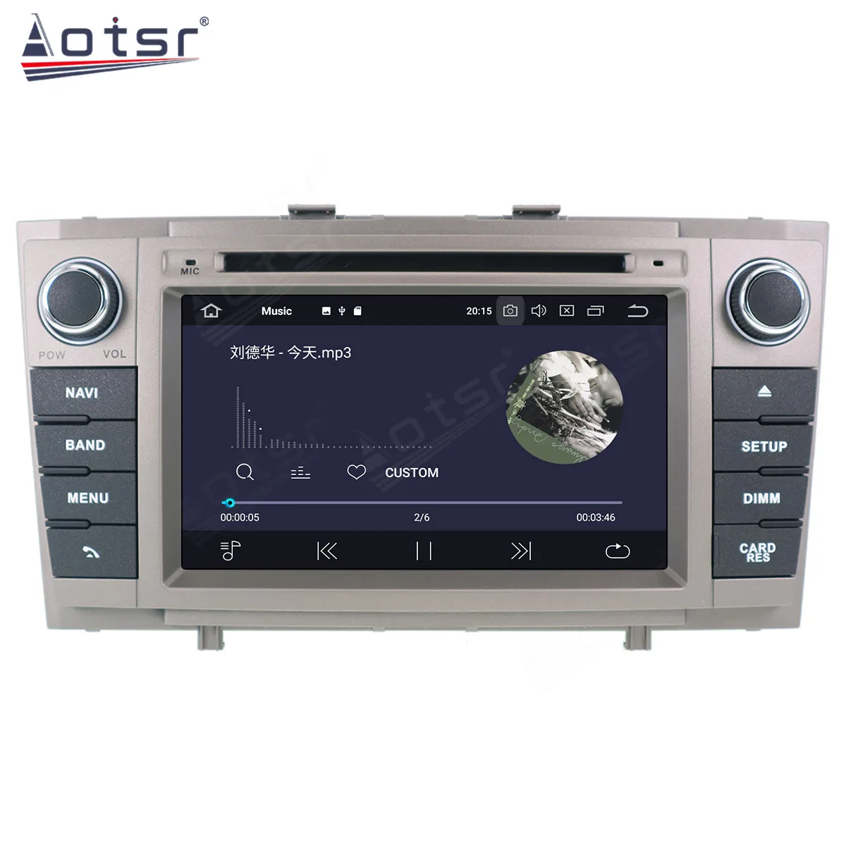 Автомобильный плеер Android 10 PX5/PX6 навигация для Toyota Avensis2009-2016 автомобильный