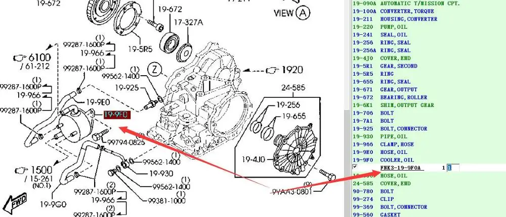 Коробка передач для автомобиля масляный охладитель mazda 3 BK BL 2.0L 5 CR|cooler cooler|cooler