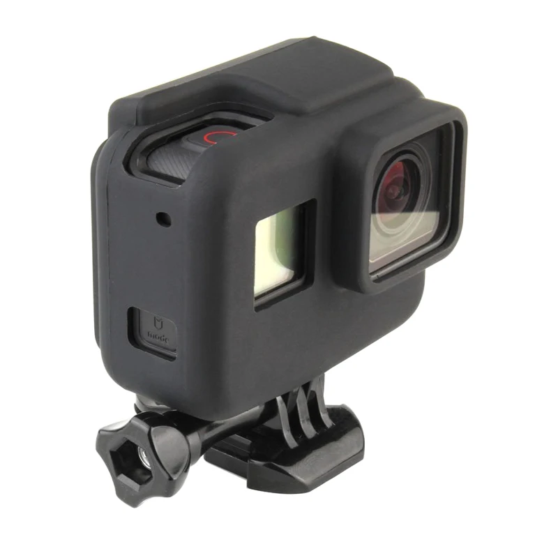 Мягкий силиконовый чехол для GoPro Hero 5 6 7, Черная защитная рамка для Go Pro 7 Hero 6 5, аксессуары для экшн-камеры