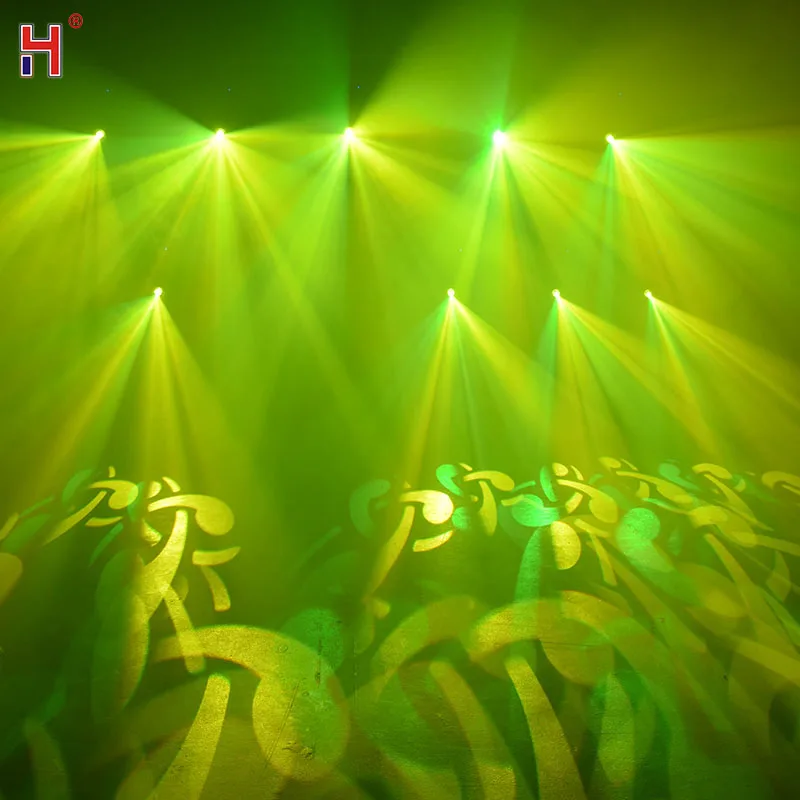 Светодиодный точечный движущийся светильник DMX вращающийся для диджея вечеринки