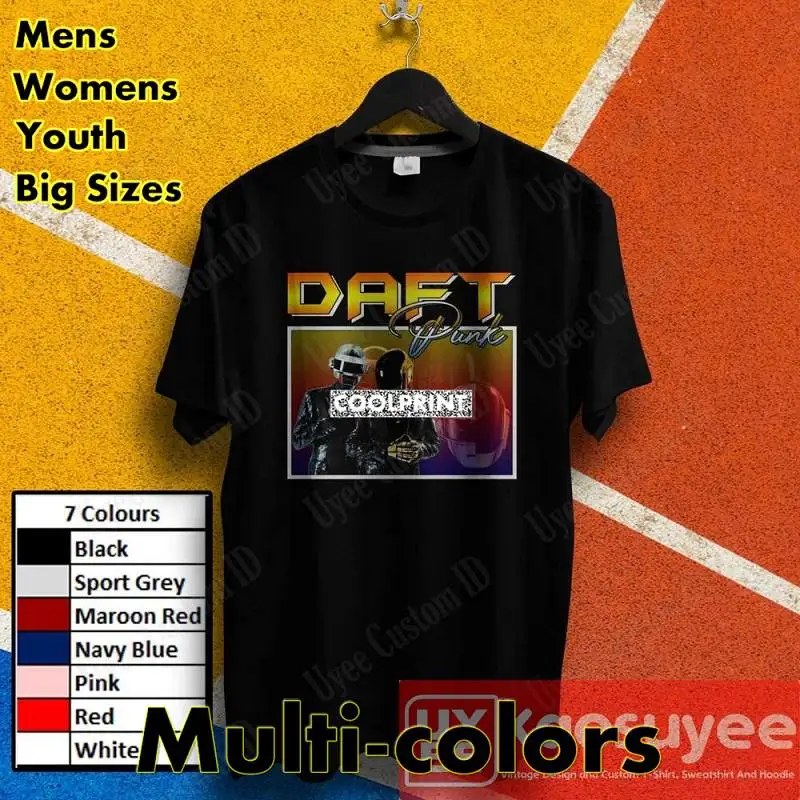 

Футболка Daft в стиле панк, Винтажная футболка в стиле 90-х, хип-хоп, рэп, футболка с рождественским подарком, мужские Модные футболки оверсайз с...