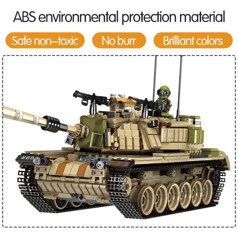 1753 шт военные армейские тематические Танк строительные блоки Совместимые legoing WW2