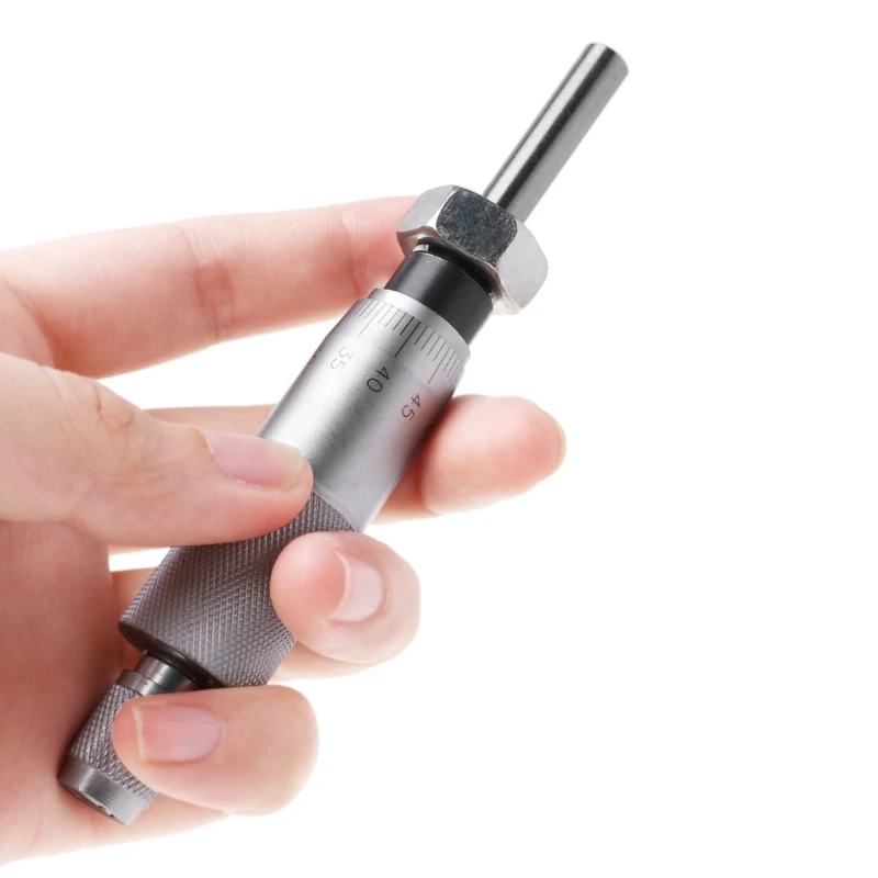 Головка микрометра с круглой иглой диапазон 0 25 мм измерительная мера|Микрометры|