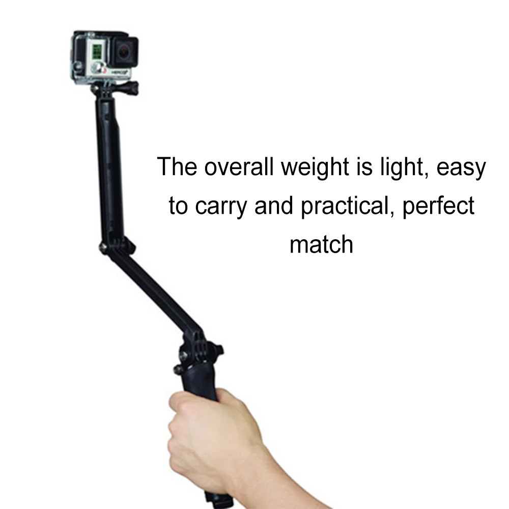Waterproof Selfie Stick Floating Hand Grip + 3 Ways Grip Arm Monopod Pole Tripod Fit for GoPro Hero 9 8 7 6 Action Camera