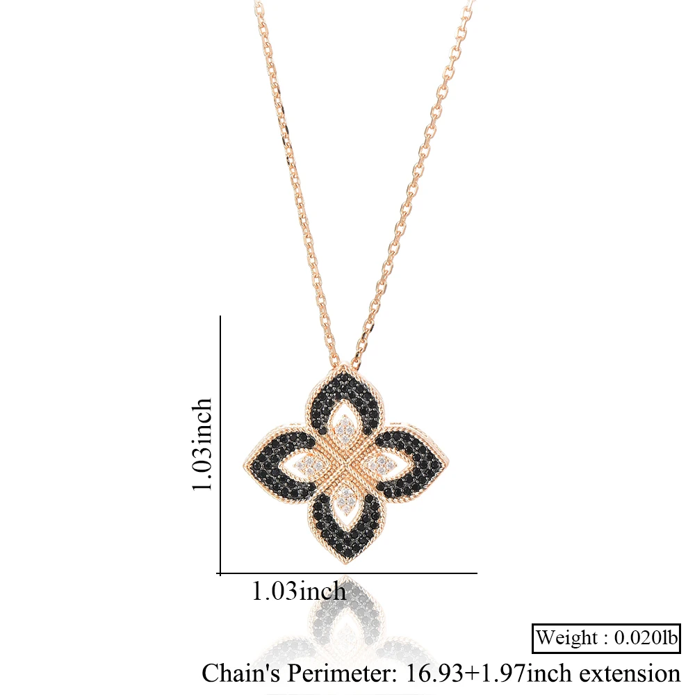 

SISCATHY 2020 Shiny Black Lucky Clover Dangle Earrings For Women Bridal Wedding Daily Party Show Romantic Wedding Birthday Gift