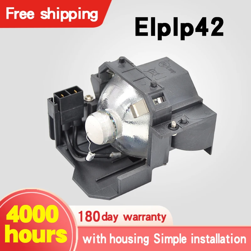 Высокое качество ELPLP42 / V13H010L42 лампой для EMP-83 EMP-280 | Электроника