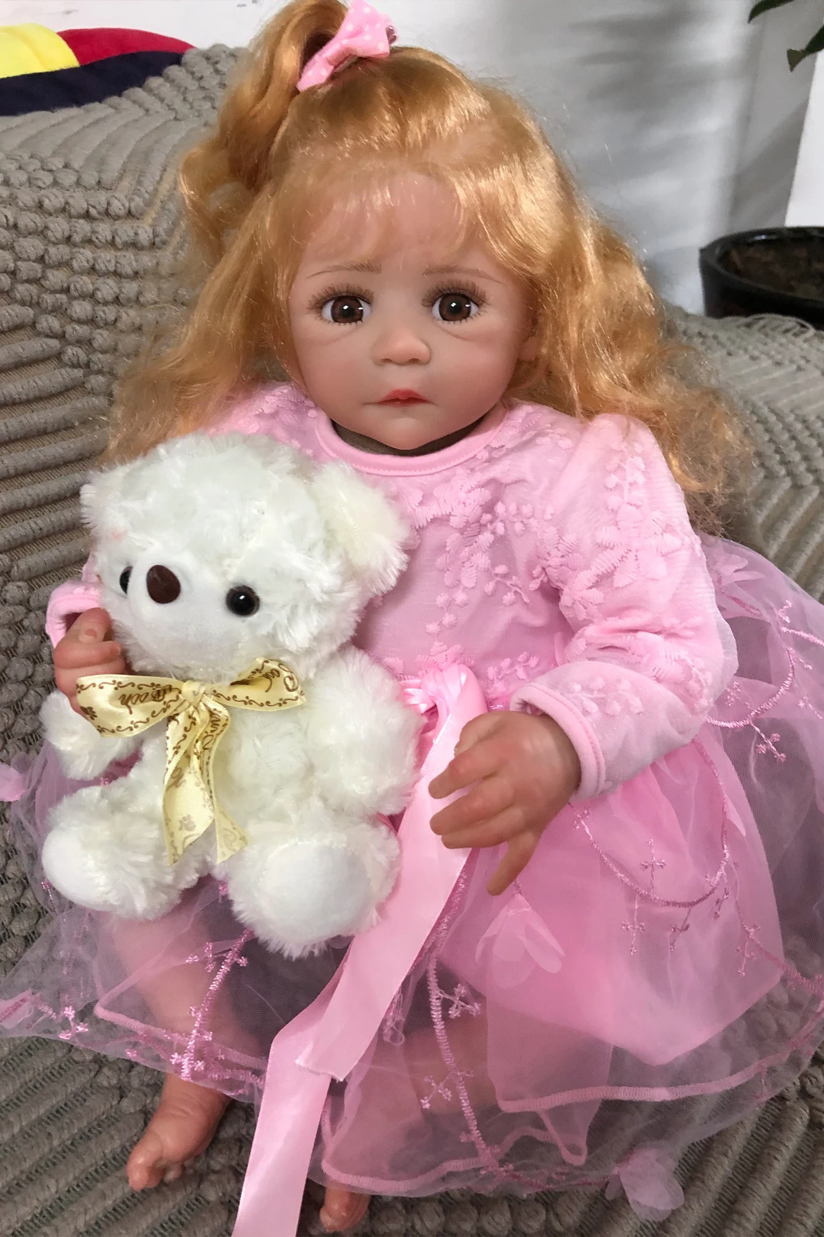 

Куклы, игрушки, милая лягушка, новорожденный, куклы, 22 дюйма, реалистичные силиконовые куклы для девочек и мальчиков, новорожденных, подарок