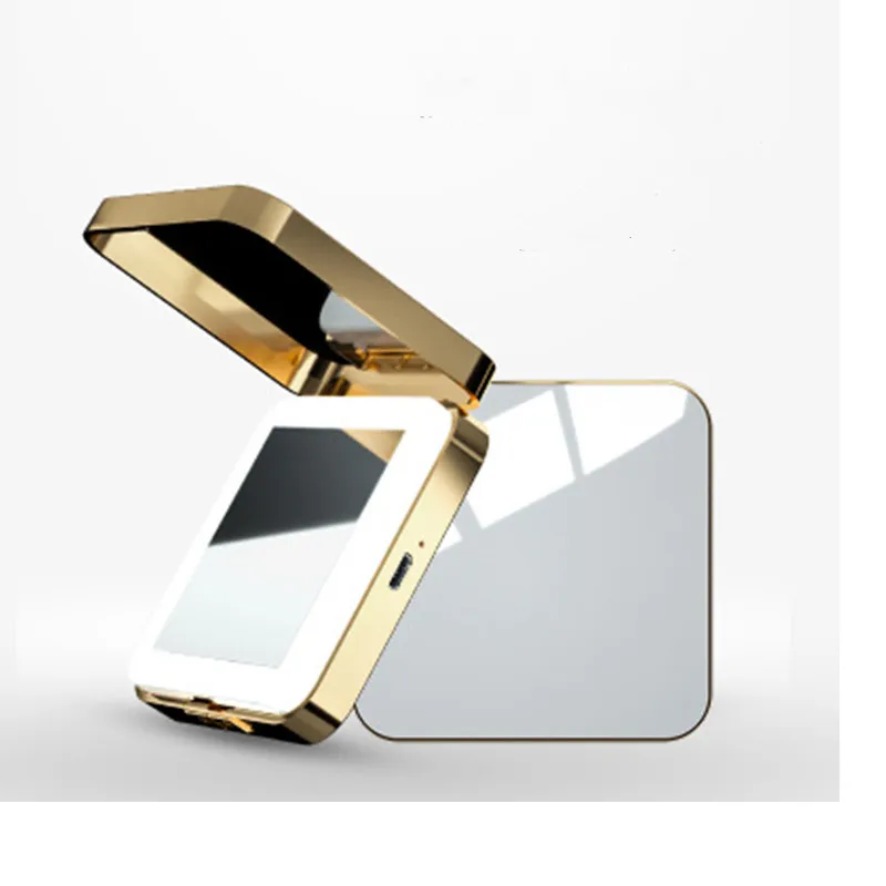 Зеркало для макияжа со светодиодной подсветкой и зарядкой от USB|Зеркала макияжа| |