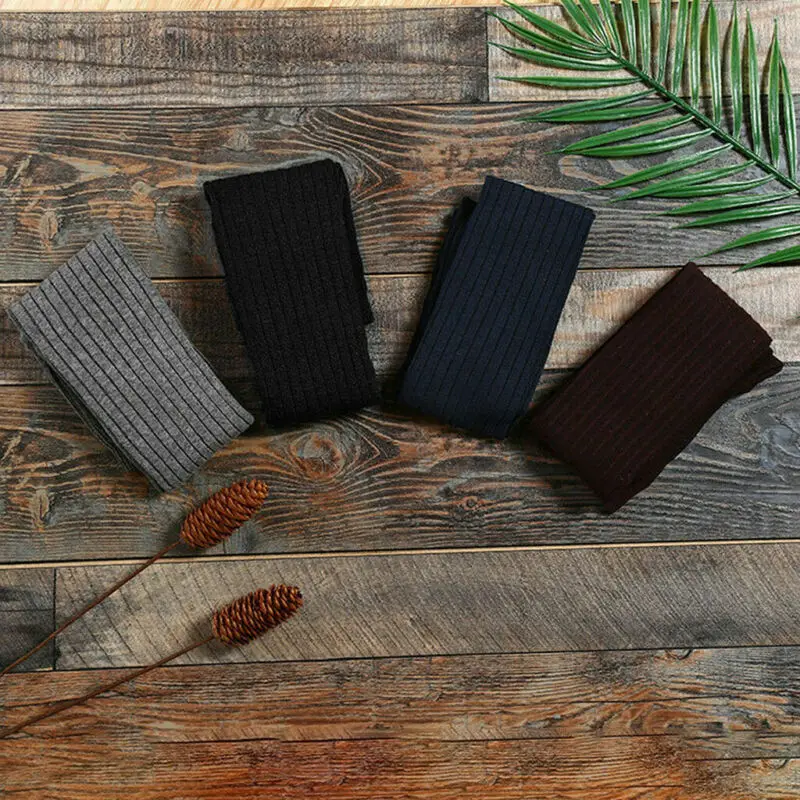 Новинка модная женская зимняя теплая вязаная шнуровка необычное длинное до