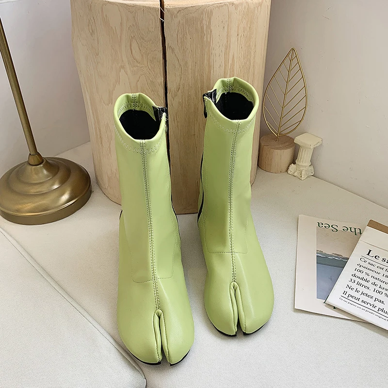 Японское ретро таби ботинки в стиле ниндзя женские трендовые Универсальные