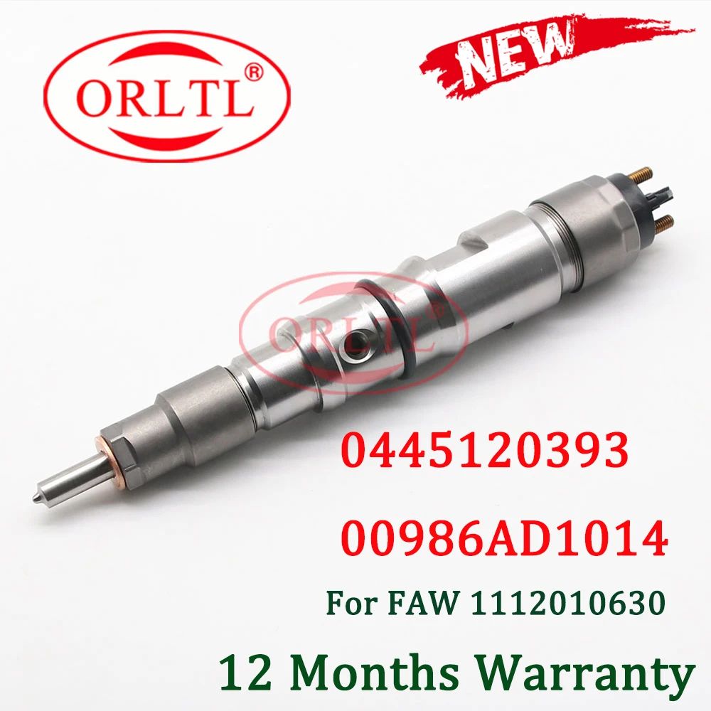 

ORLTL 0445120078 Diesel Common rail fuel injector 0445120393 00986AD1014 FOR FAW 1112010630
