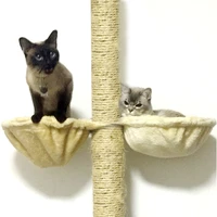 toy cat hammock cat tree accessory climbing frame cats grab board hanging basket small animal product bed portable sleeping