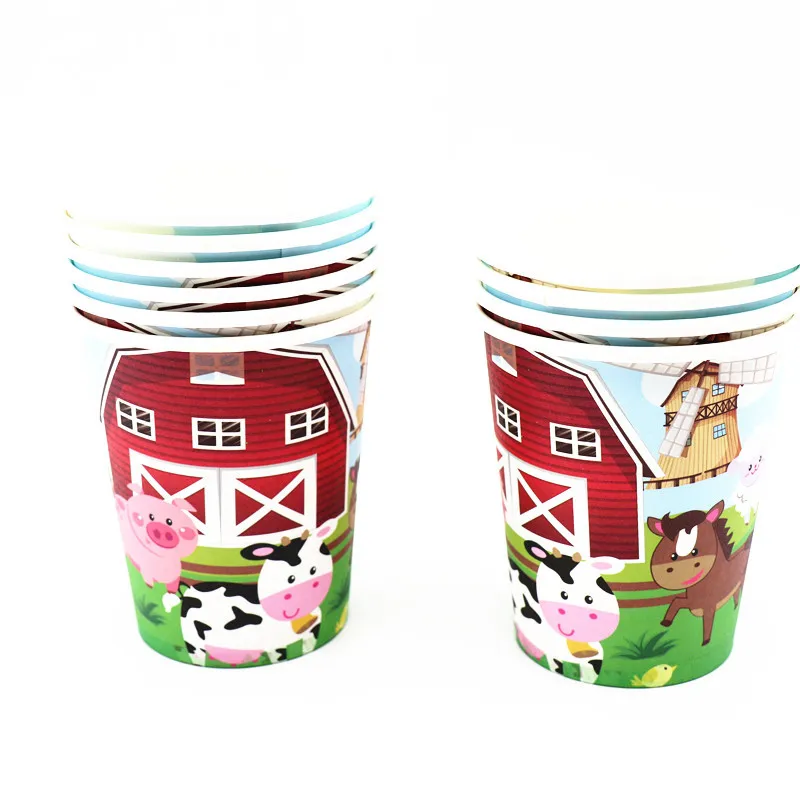 1 комплект фермы Животные корова свинья на день рождения в стиле Вечерние Декор