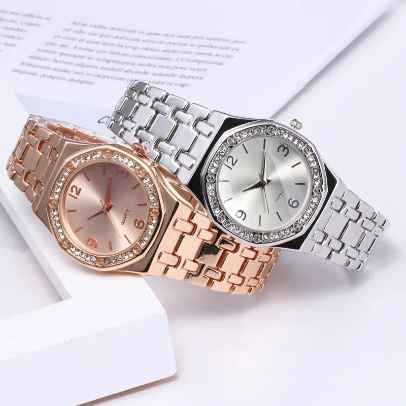 Женские часы 2019 Модные Аналоговые кварцевые круглые наручные с ремешком из