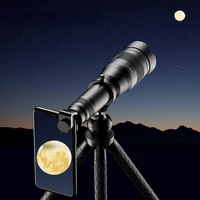 apexel hd 60x telescope telephoto lens 60x monocularminiselfie tripod for iphone xiaomi other smartphones travel hunting hiking