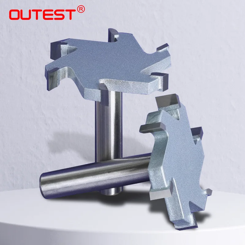 1 / 2 дюйма 4T или 6T фреза для деревообработки вольфрамовый Карбид T образная