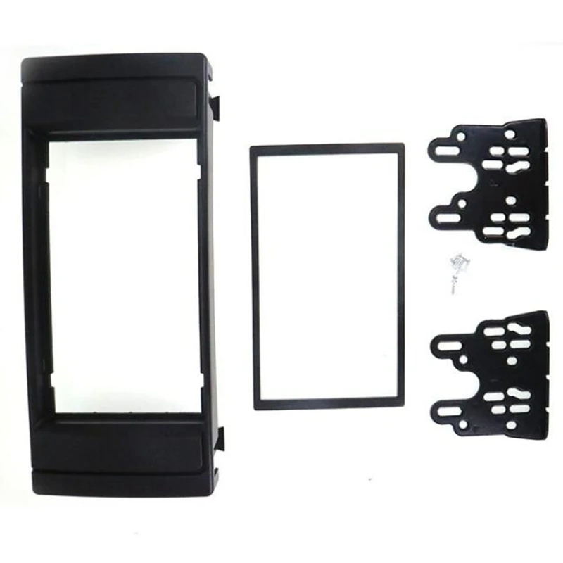 2 Din автомобильное стерео радио Fascia рама пластины панели Dash Mount Kit для BMW 5 Series E53 E39