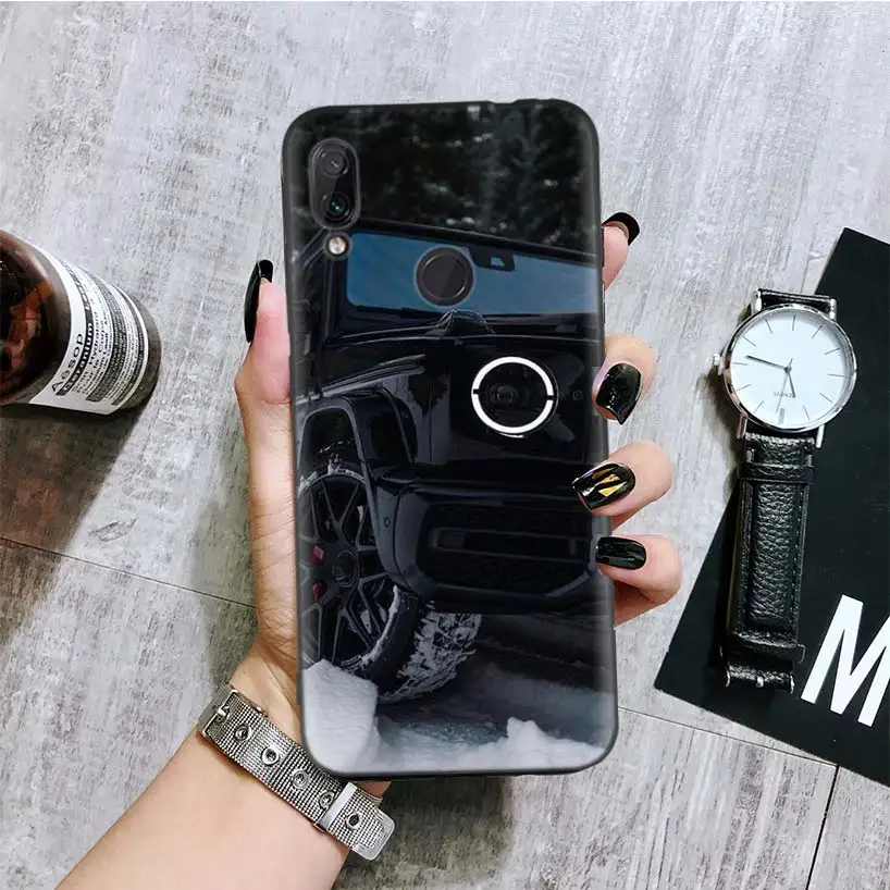 

Sport Car Male Men G63 Black Silicon Phone Case For Xiaomi Redmi Note 9S 8T 10 9 8 7 9A 8A 7A Mi CC9 8 S2 F1 Pro Lite Cover Coqu