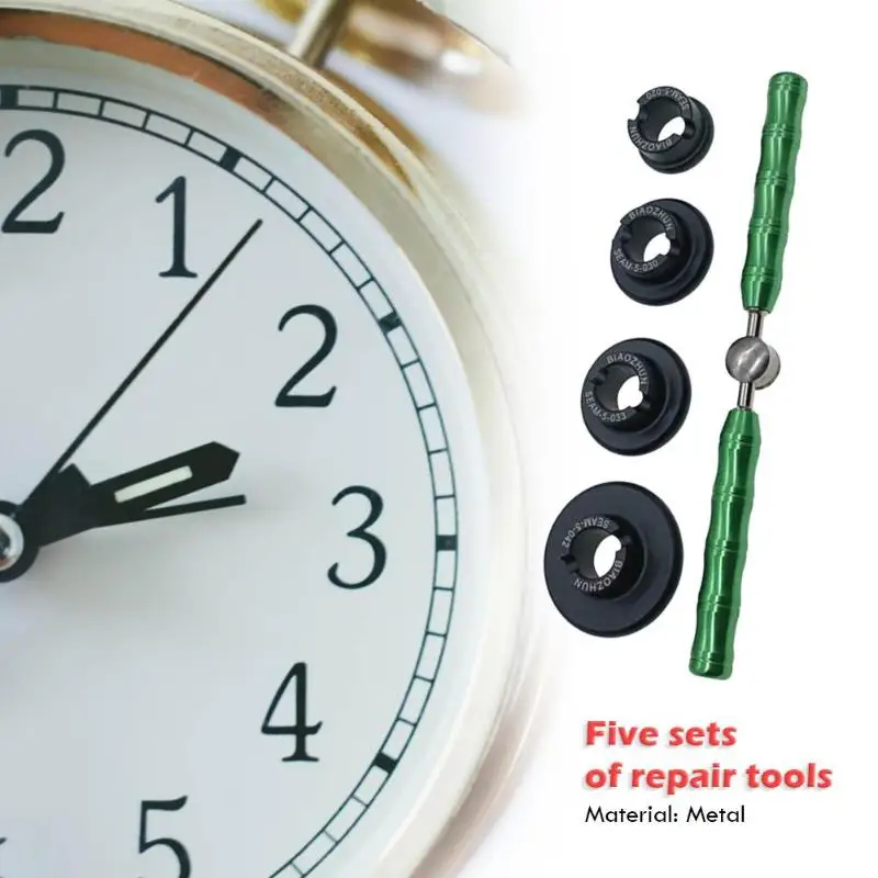 5 шт./компл. металлические часовые инструменты для часов Omega черный и зеленый