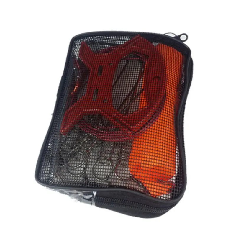 

10m Metal Fishing Stringer Kit Live Fish Large Buckle Lock Holder with 10 Snaps