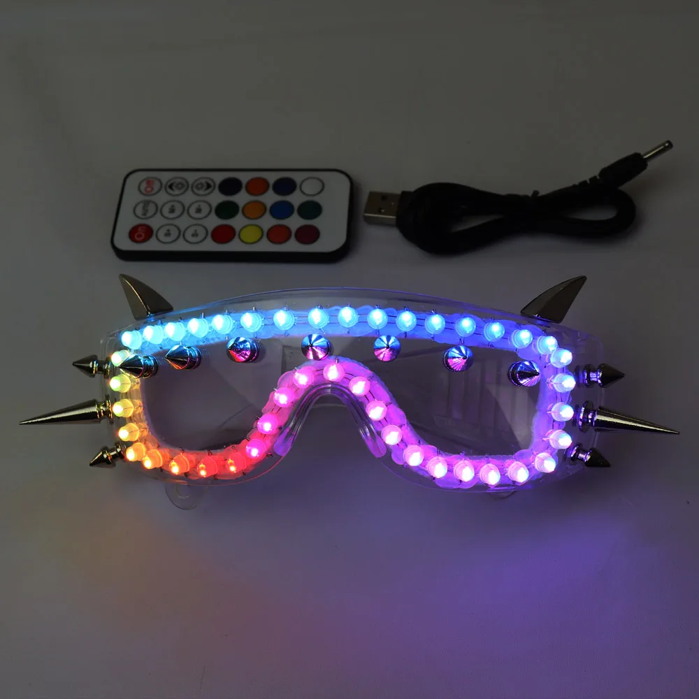 Pixel Smart LED очки полноцветные лазерные с прокладками интенсивные разноцветные ed 350