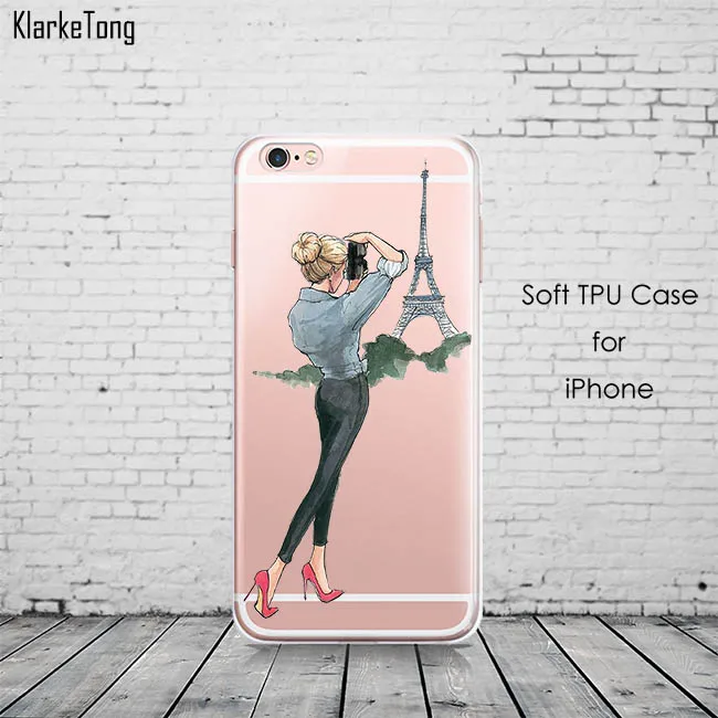 Летние дорожные пляжные прозрачные мягкие силиконовые чехлы для девушек iPhone 11 Pro