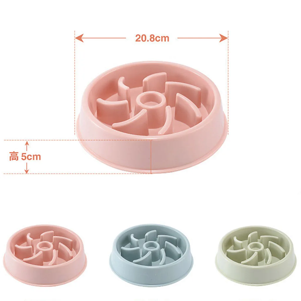 Для Кормления Собаки Еда чаши щенок замедленное Питание Кормление блюдо