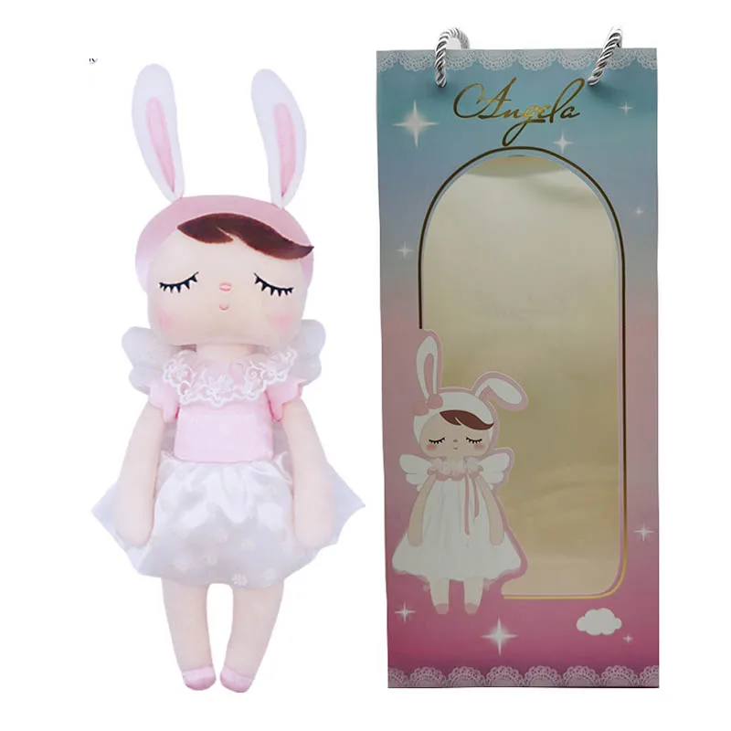 Новые милые Metoo Ангела Анжела куклы для малышей с рисунком Банни Kawaii мягкие