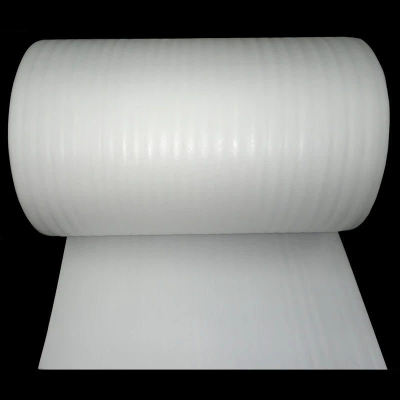 

0.3*5m 1mm EPE Thick Air Cushion Packaging Poly Packing Foam Wrap Roll Protective Polyethylene Sheet Film Emballage Foam Sheet