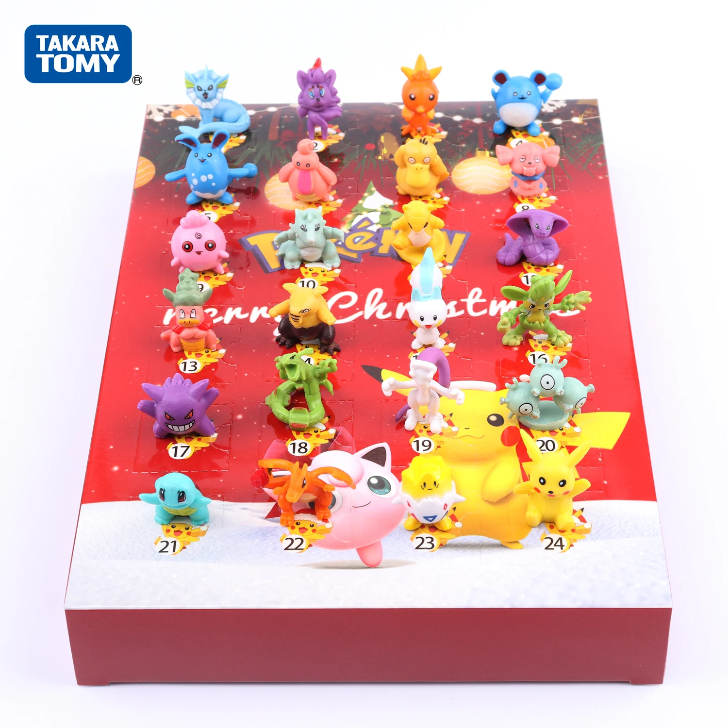 

24 Pokemon Christmas Advent Calendar Box for Kids Real Birthday Gift
