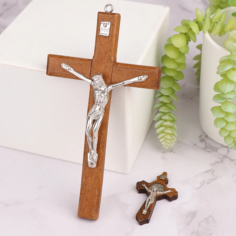 

1 шт., деревянная подвеска «Крест Иисуса Христа»