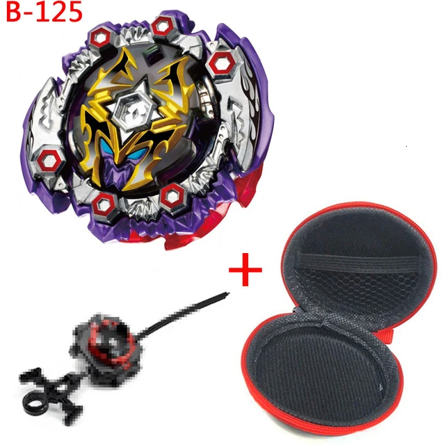 B125With Launcher Beyblade Burst Turbo B-150 B-148 B-149 B-145 B-144 металлическое лезвие Арена каких-либо излучатель может сочетаться одежда на Рождество игрушки подарки - Цвет: B125With Launcher
