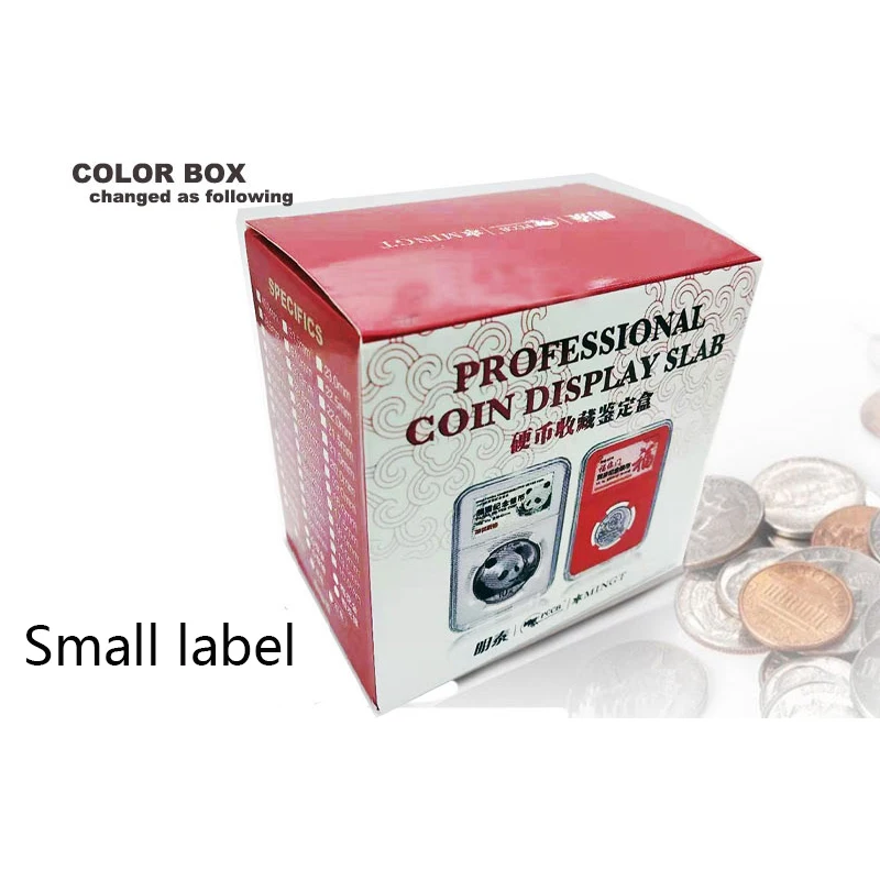 Набор из 10 шт. маленькие этикетки 27-40 мм идентификация класса PCCB демонстрация