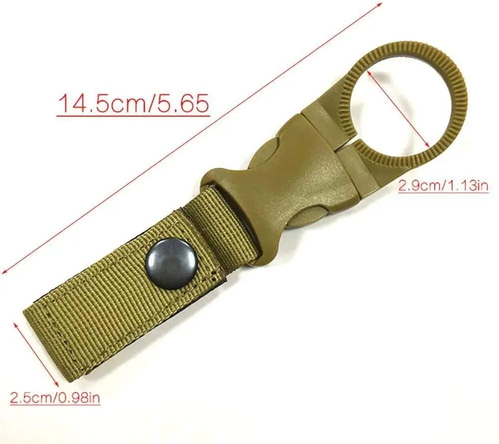 Пряжка нейлоновая съемная для бутылки с водой крючки рюкзака | Спорт и