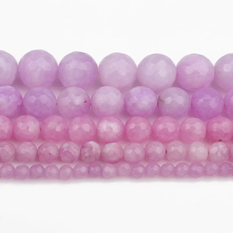 Бусины из натурального камня граненые искусственные круглые бусины свободные