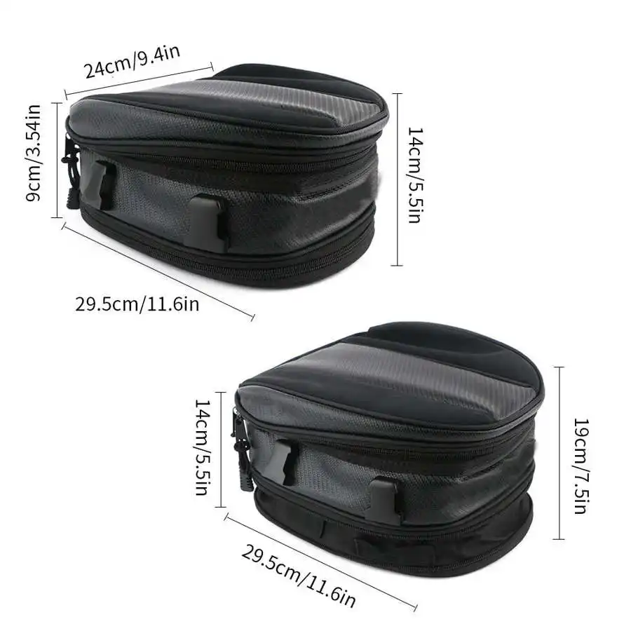 Сумка на заднее сиденье мотоцикла водонепроницаемая 7 5 10 л| |