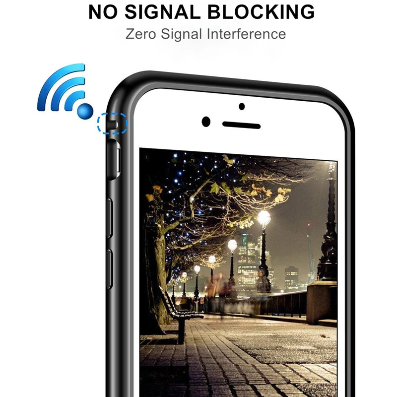 Металлический магнитный адсорбционный чехол для iphone 7 8 Plus X XR XS Max 6 6S защитный из