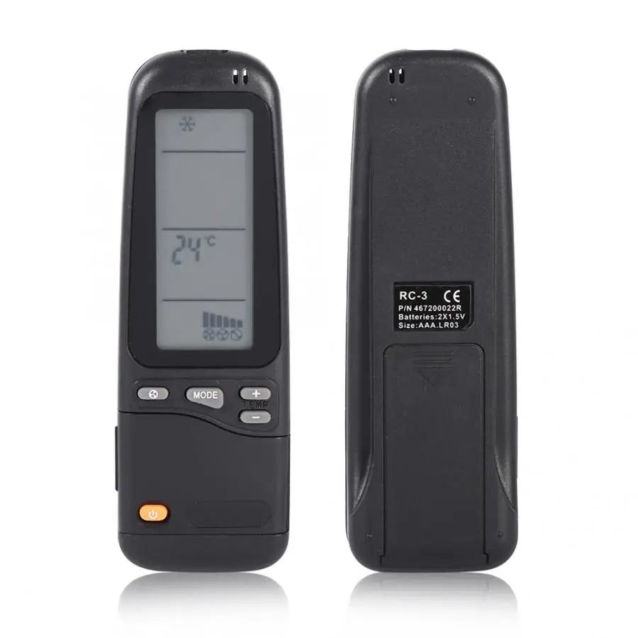 Универсальный пульт дистанционного Управление черный воздушный кондиционер