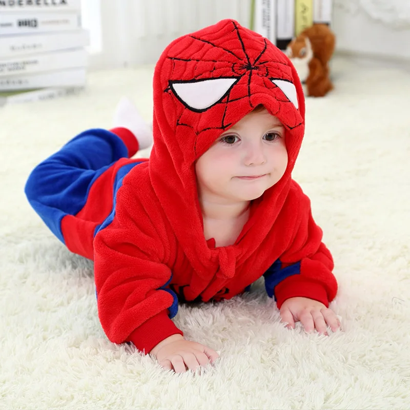children's overalls rompers for baby clothes gir toddler boy With cap warm Onesies costume Outfitsr Kids things winter |