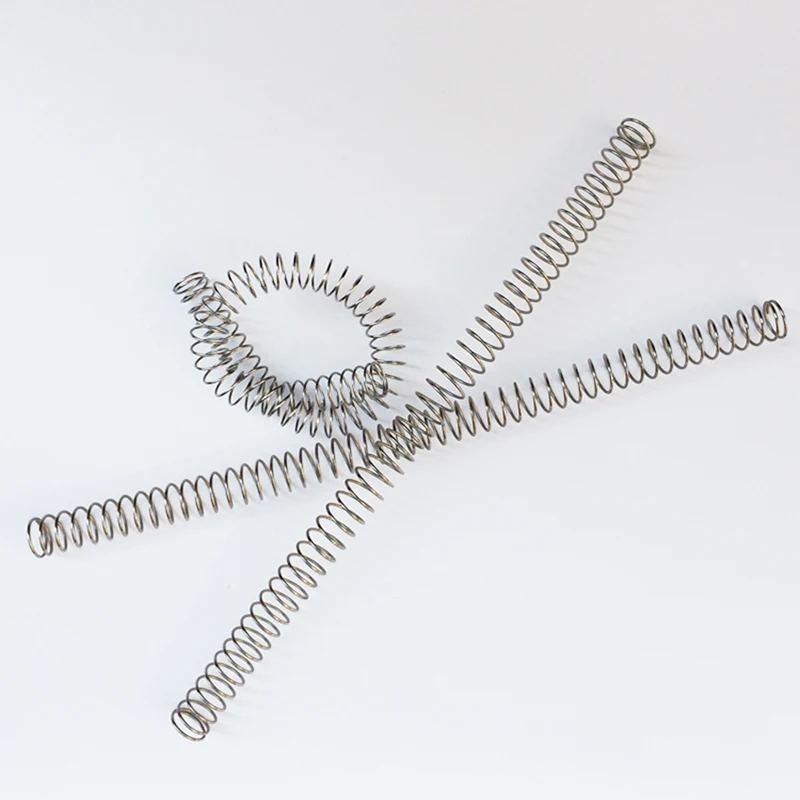 3PCS Stainless Steel 304 Customized Small Wire Long Compression Spring 0.8mm Diameter*(4-12)mm Out Diameter*305mm Length | Обустройство