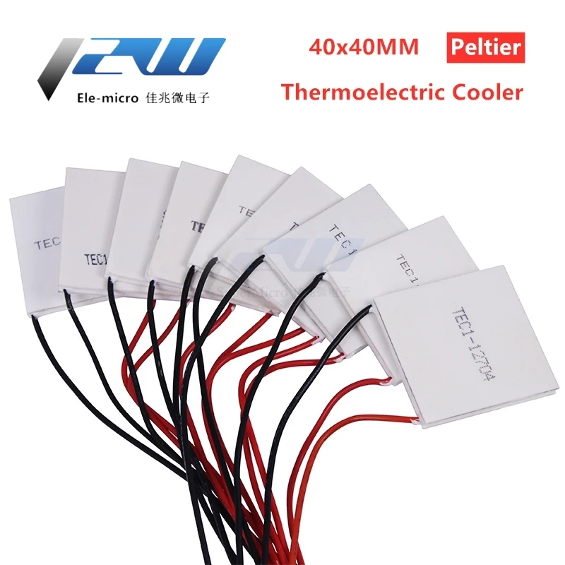 TEC1-12705 Thermoelectric Cooler Peltier TEC1-12706 TEC1-12710 TEC1-12715 40*40MM 12V Elemente Module 12704 9 12 15 | Инструменты
