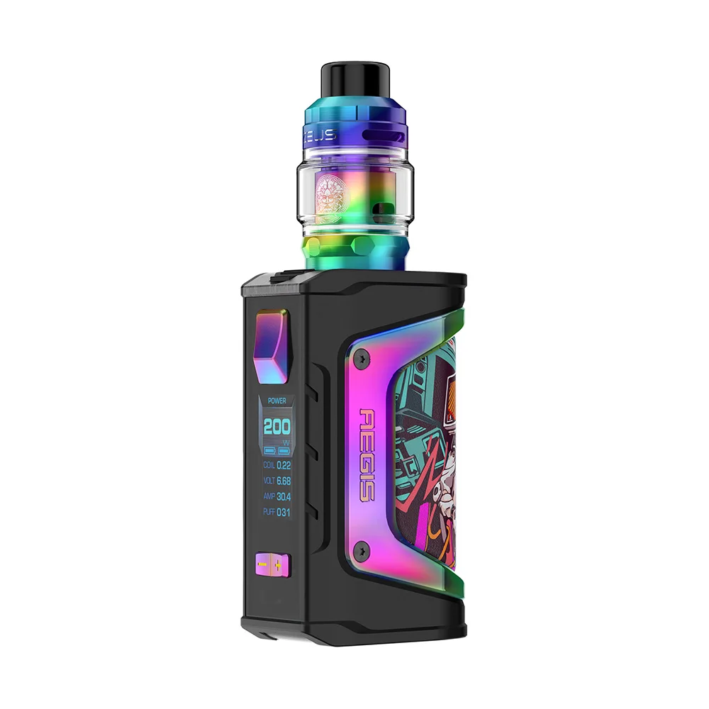 Набор для вейпа GeekVape Aegis Legend 200 Вт с баком Zeus Sub Ohm 5 мл | Электроника