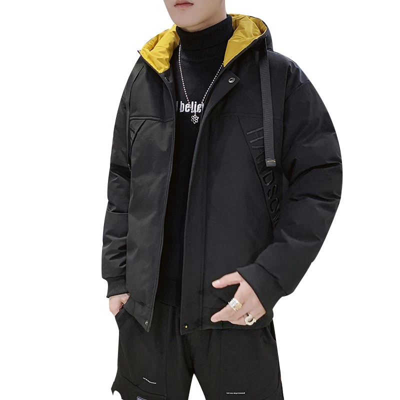 Мужская куртка с капюшоном JUNGLE ZONE теплая Повседневная парка защитой от ветра